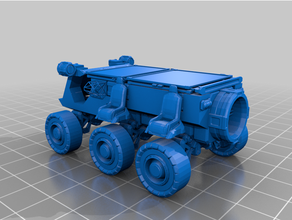 Bergung Rover scifi Platz Ingenieure 3d print model - Mito3D
