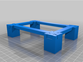 tabela base estrutura 3d impressão 3d print model - Mito3D