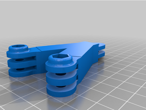 pró duplicador 3d impressão açao cam Duplo hélice gopro 3d print model - Mito3D