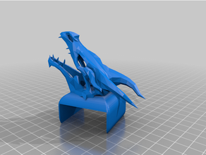 switch cover ender 3 3v2 animal skull creality dragon pro v2 3d print model - Mito3D