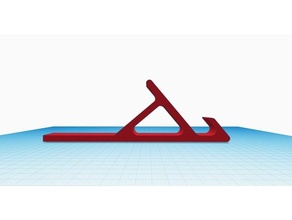laptop st nder long office holder stand notebook 3d print model - Mito3D