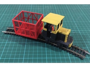 hon30 açúcar trem bengala bin passatempo ho on30 modeltrain modelo trens 3d print model - Mito3D