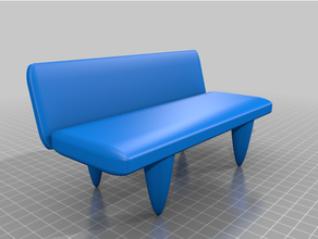 Sofa Stuhl 3d Drucken 3d print model - Mito3D