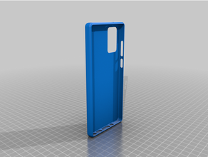 Samsung note20 teléfono caso funda flexibles móvil 3d print model - Mito3D