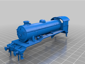 k4 br 00 ölçü vücut kabuk buhar lokomotif hobi Hornby model trenler 3d print model - Mito3D