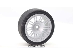 rc sport wheel rim bbs-re594 bmw e46 m3 gtr tamiya 1 10 compatible vehicles car cars parts wheels toy toys 3d print model - Mito3D