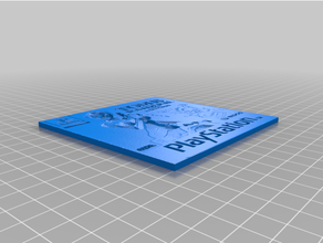 lithophane couverture gaine tombeau raider 2 ps1 playstation vidéo Jeux 3d print model - Mito3D