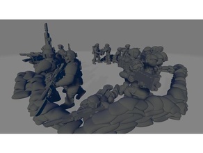 kızgın uzay muhafızları kavga askerler Ayarlamak Kocaman paketlemek oyuncak oyun Aksesuarlar 40k Warhammer astra militarum kadiyen warhammer40k 40000 wh40k 3d print model - Mito3D