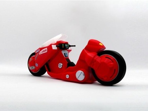 Akira moto Véhicules bicyclette véhicule 3d print model - Mito3D
