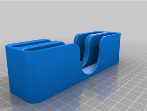 mikro örgü sopa Kulp destek araç sahipleri kutuları mikromesh zımpara Çubuk 3d print model - Mito3D