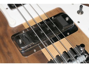 rickenbacker 4003 basse tripler ramasser facette musique guitare 3d print model - Mito3D