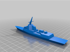 flotte bateau navire Barco Espagnol marine Véhicules avion transporteur bam Battlefleet f100 galice militaire modèle patrouilleur 3d print model - Mito3D