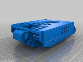 Süper tank Lego uyumlu 3d baskı tanklar 3d print model - Mito3D