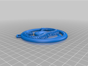 thulsa doom pendant conan scans & replicas barbarian necklace 3d print model - Mito3D