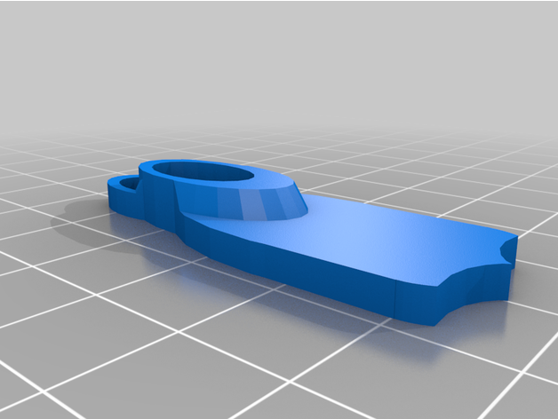 flipper portachiavi 3D print model - Mito3D
