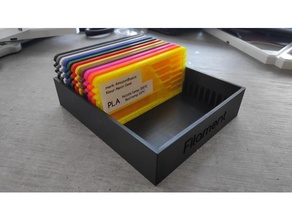 filamento amostra suporte remixar 3d impressora acessórios 3d print model - Mito3D