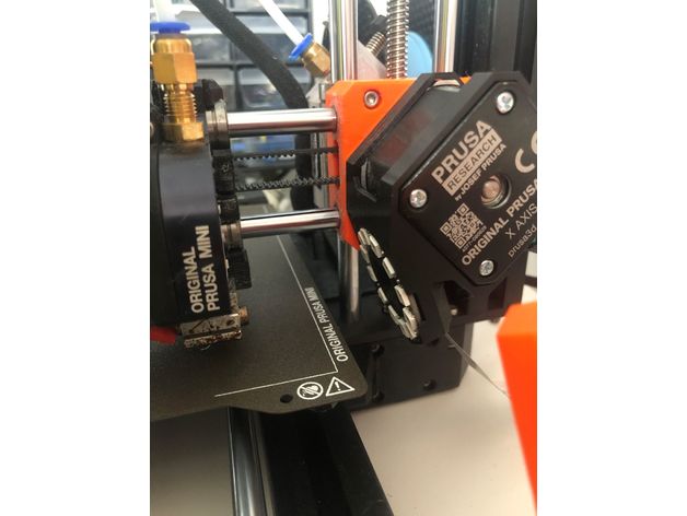 prusa mini pixel cam 3d printer accessories neopixel neopixel ring pi camera prusa mini 3D print model - Mito3D