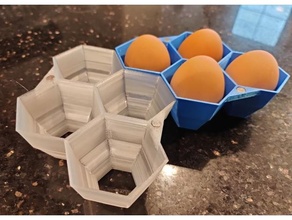 modular magnético Customizável ovo caixas papelão ar livre jardim caixa frango coop 3d print model - Mito3D