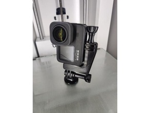 Go Pro verticale monter héros 9 caméra 3d print model - Mito3D