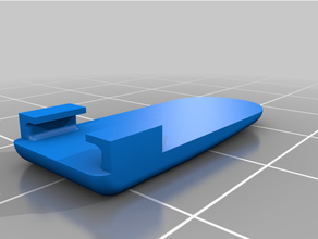 Rasierer Basilisk Kupplung Erweiterung Maus Daumen 3d print model - Mito3D