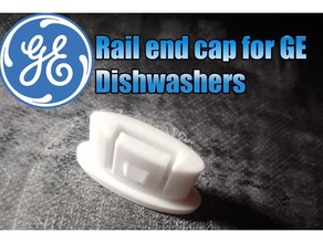 ge dishwasher rail cap kitchen & dining clip general electric 3d print model - Mito3D