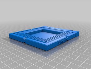 zusammenklappbar anpassbar Korb Behälter faltbar Haushalt 3d print model - Mito3D