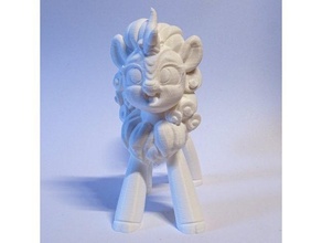 heureux l'automne flamber animaux mignonne Kirin mlp poney 3d print model - Mito3D