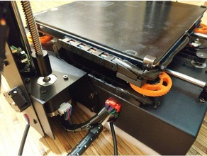 anycubic i3 mega s cabo 7x7 monte 3d impressora acessórios anicúbico 3d print model - Mito3D