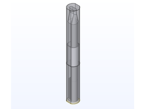 lenovo caneta caso bainha eletrônicos freecad 3d print model - Mito3D