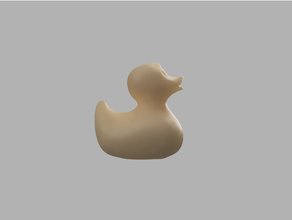 rubber duck toys & games 3d print model - Mito3D