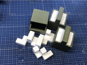 champignon panier puzzles no 1 3 openscad puzzle casse tête 3d print model - Mito3D