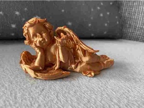 ángel escanear esculturas 3d print model - Mito3D