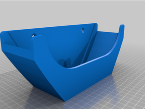 suporte mural freebox delta vertical 3d print model - Mito3D