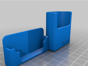 roku rgb remoto soporte organización 3d print model - Mito3D