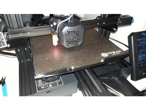 primacréateur flexibilité guider bloquer 3d imprimante accessoires magnétique feuille pei acier 3d print model - Mito3D