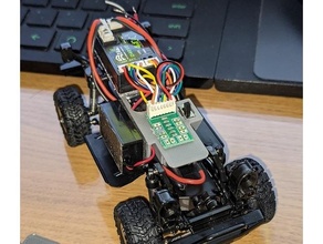 Orlandoo electrónica motor montar vehiculos todoterreno 3d print model - Mito3D