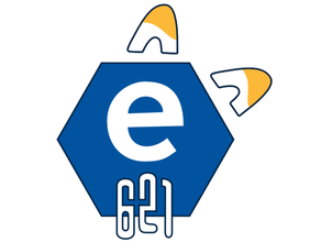 e621 logo anahtarlık biblo 3d print model - Mito3D