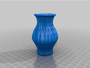 abstrakt Vase v1 Dekor 3d print model - Mito3D