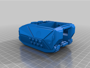 star war tropper carrier lego compatible 3d printing starwars costume tanks 3d print model - Mito3D