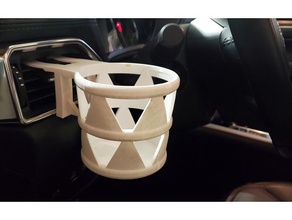 cup holder - mazda cx-5 automotive cupholder 3d print model - Mito3D