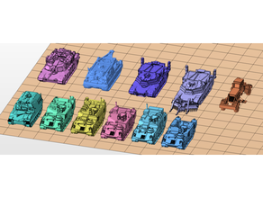 ABC veículos 1 216 escala brinquedo jogos acessórios 3d print model - Mito3D