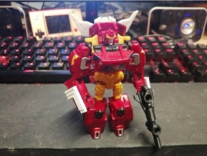 combiner wars rodimus' spoiler gun & exhaust pipes toy game accessories autobot hot rod rodimus prime transformers 3d print model - Mito3D
