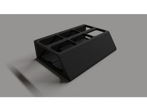 remote control holder v4 organization tv 3d print model - Mito3D