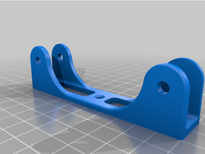 bobine titulaire soutien rainuré patin roulettes 3d imprimante accessoires rouleau 3d print model - Mito3D