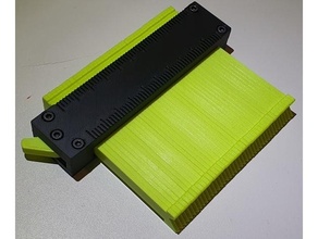 bloqueável contorno calibre mão Ferramentas perfil ferramenta 3d print model - Mito3D