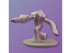geada atronach Skyrim criaturas masmorras dragões miniatura 3d print model - Mito3D