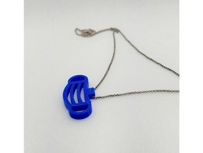 mask jewelry 3d print model - Mito3D