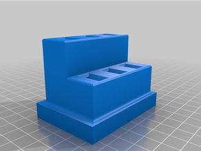 tweezer holder tool holders & boxes 3d print model - Mito3D