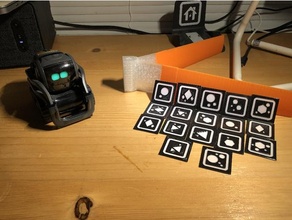 anki vetor objeto marcadores robótica fogo visão digital Sonhe laboratório marcador Pitão 3d print model - Mito3D