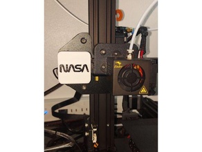 Ender 3 3pro qr Logo NASA 3d Drucken Realität Profi 3d print model - Mito3D